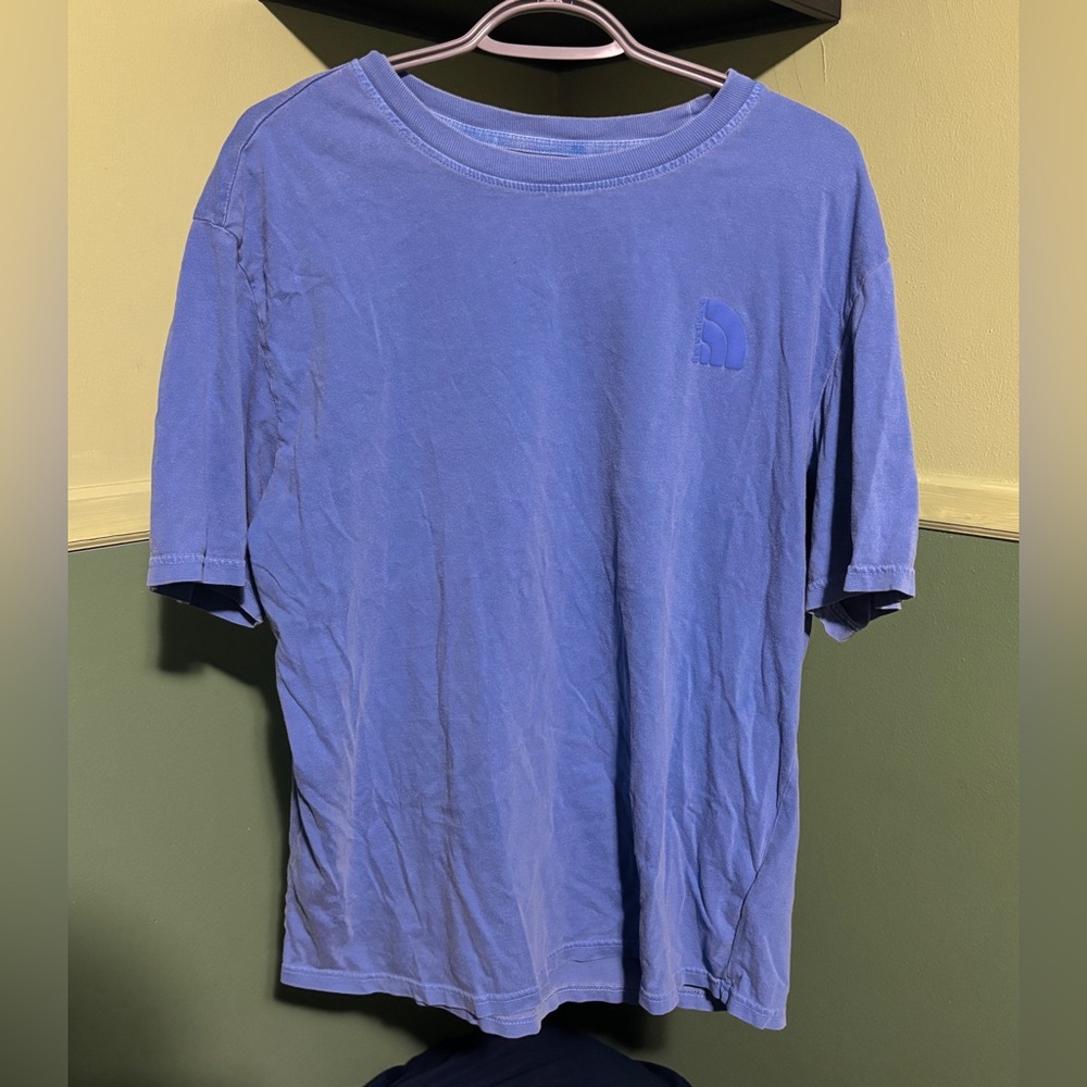 The North Face Mens Blue t shirt size L